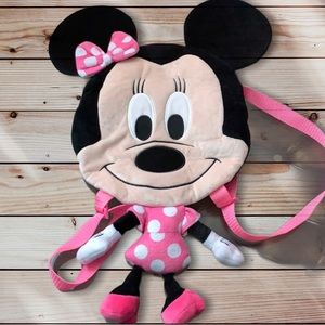 Plush Minnie Mouse backpack